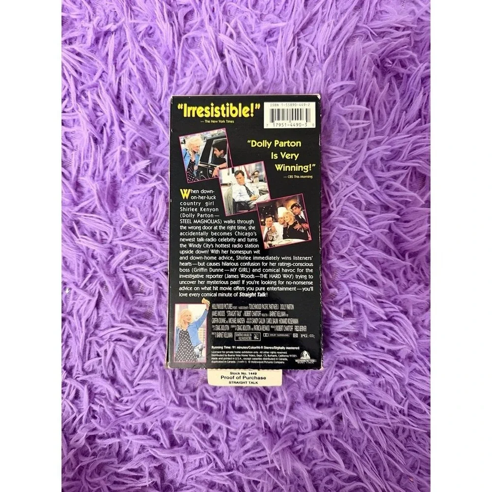 Straight Talk vhs